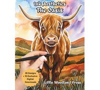 Ink Aesthetics: The Oasis: An Ink Tracing Book of Peaceful Country Decor