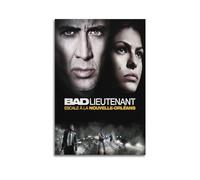 Ink blot Bad Lieutenant Port of Call New Orleans Movie Posters Stickers Retro Classic Movie Posters Art Print Décoration murale 40 x 60 cm Style sans cadre