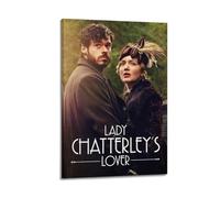 Ink blot Poster de film Lady Chatterley rétro classique avec cadre - Décoration murale - 30 x 45 cm