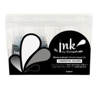 INK BY - 4 FLACONS RECHARGE 25 ML-ESSENTIAL COLOURS