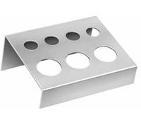 Ink Caps Tattoo Support métallique pour verres à encre Base stable Argenté