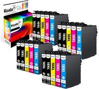 Ink Cartridge Compatible with Epson 18XL T1811-T1814 for Expression Home XP-102 XP-202 XP-305 XP-405 XP-205 XP-302 XP-402 XP-415 XP-412 XP-315 XP-312 (8 Black, 4 Cyan, 4 Magenta, 4 Yellow)