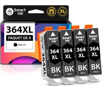Ink Cartridge Compatible with HP 364 XL 364XL High Yield 4 Pack for HP Photosmart 5510 5520 6510 6525 B210a C5380 Deskjet 3070A 3520 Officejet 4620 4622