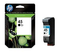 HP 45 cartouche d'encre noir authentique grande contenance