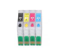 Ink Cartridge PP BK C M Y 4 Colors Printing Accessory Part for Photo Paper Document T1401 T1402 T1403 T1404
