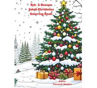 “Ink & Escape:: A Modern Christmas Coloring Book
