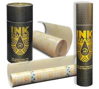 Ink Guard Kit de bandage de suivi 15,2 cm x 9,5 m et 25,4 x 1,8 m, extra adhésif, transparent, imperméable, fournitures de tatouage seconde peau avec dos en PET sur film de bandage PU