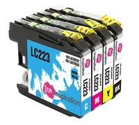 Ink Inspiration® Remplacement pour Brother LC223 Cartouches d'encre 4 Pack, Utiliser avec Brother DCP-J4120DW MFC-J5320DW MFC-J5620DW MFC-J4420DW MFC-J4620DW MFC-J4625DW MFC-J680DW MFC-J5720DW J480DW