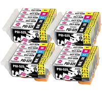 Ink Inspiration® Remplacement pour Canon PGI-525 CLI-526 Cartouches d'encre 20 Pack, Utiliser avec Canon MG5350 MG5250 MG5150 MG6150 MG6250 iX6550 iP4850 iP4950 MX895 MX885 MG8150 MG8250