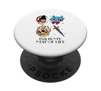 Ink is My Map of Life (déclaration de Tatouage Amusant) PopSockets PopGrip Adhésif