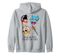 Ink is My Map of Life (déclaration de Tatouage Amusant) Sweat à Capuche