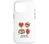 Ink is My Map of Life (Graphique de déclaration de Tatouage) Coque pour iPhone 16 Pro