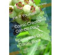 Ink It Yourself - Comic Creator Combo Pack: Complete DIY Comic Book Kit | Make Your Own Comics, Manga & Graphic Novels | All-in-One Blank Comic Journal for Kids, Teens & Adults