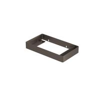 INK Jazz XS Cadre de support lave-mains 36x20x5cm avec porte-servietes droite Inox brossé 3404320