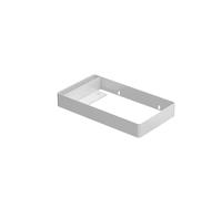 INK Jazz XS Cadre de support lave-mains 36x20x5cm porte-serviettes gauche acier Blanc brillant 3404400