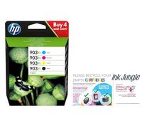 Ink Jungle Carity Bag Cartouche d'encre 903XL pour HP OfficeJet Pro 6960 6970 6971 6974 6978 6979 6961 6963 6964 6965 6966 6976 6976 6950 Noir/cyan/magenta/jaune