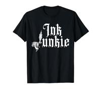 Ink Junkie Tatouage pour Papa et Maman T-Shirt Graphique avec Valeur, Homme, Noir, M