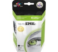 Ink. kaz. TB comp. avec Brother LC529/539 PIG BK Nouveau