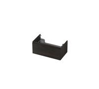 Ink meuble sous lavabo 80x35x45cm 1 tiroir sans poignée turnboard en bois chêne pur 1257524