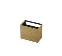 Ink p2o meuble 80x65x45cm 2 tiroirs à ouvrir par pression placage naturel 1259026