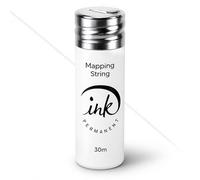 Ink Permanent Fil Blanc Pré-Imprégné [30 m] pour Microblading, Maquillage Permanent et Traçage des Sourcils