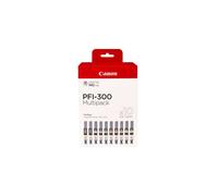 Canon - PFI-300 - 4192C008 - Multipack PFI-300 MBK/PBK/C/M/Y/PC/PM/R/GY/CO