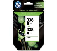 INK. PRINT CARTRIDGE NO 338 SUPLBLACK 2PK BLISTER