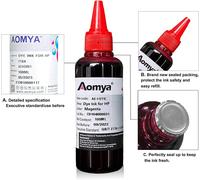 Ink Refill kit 6x100ml forHP 950 951 932 933 60 61 952 902 901 62 63 65 21 22 920 940 934 564 711 970 971 94 95 96 Refillable Ink Cartridge for HP Envy 4500 4520 5643 OfficeJet 6500a 6500 6000
