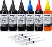 Ink Refill Kit 6X100Ml Forhp 950 951 932 933 60 61 952 902 901 62 63 65 21 22 920 940 934 564 711 970 971 94 95 96 Refillable Ink Cartridge For Hp Envy 4500 4520 5643 Officejet 650[ENC943031]