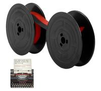 Ink Ribbon for DIN 2103-53 mm Ruban encreur pour machines conformes - Couleurs Noir et Rouge, Idéal pour Usage Professionnel et Personnel