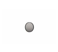 INK SP17 miroir - 100x4x100cm rond en cadre acier incl LED indirect - chauffage - changement de couleur - dimmable et interrupteur - métal noir brossé 8409463