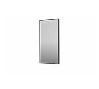 INK SP19 miroir - 50x4x100cm rectangle en cadre acier incl dir LED - chauffage - changement de couleur - dimmable et interrupteur - métal brossé noir 8409131