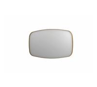 INK SP29 miroir - 140x4x80cm contour en cadre en acier - brossé or mat 8409672