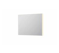 INK SP32 miroir - 100x4x80cm rectangulaire en cadre acier incluant LED indirecte - chauffage - changement de couleur - dimmable et interrupteur - blanc mat 8410061