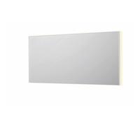 INK SP32 miroir - 160x4x80cm rectangulaire en cadre acier incl LED indirect - chauffage - changement de couleur - dimmable et interrupteur - blanc mat 8410091