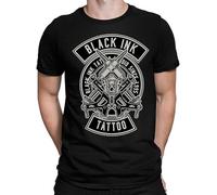 Ink Tattoo Mens T-Shirt Tee for Him - Tattooist Black XL