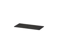 ink topdeck 45 plan de lavabo pour meuble salle de bains look bois 2x100x45cm chene anthracite 1257248
