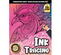 Ink tracing book for adults: Unwind This Thanksgiving with Tracing Pages Filled with Warm Fall Colors and Festive Spirit