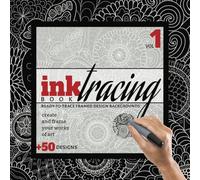 INK TRACING BOOK | VOL 1: READY-TO-TRACE FRAMED DESIGN BACKGROUNDS | CREATE AND FRAME YOUR WORKS OF ART
