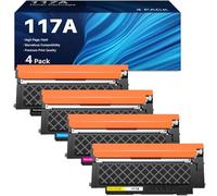 INK4U Cartouche de 117A Toner Compatible HP 117A pour Color Laser MFP 178nw 179fnw 150nw 150a 178nwg 179fwg -4 Pack