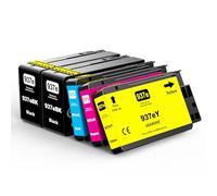 INK4U LC521 Cartouches d'encre compatibles avec Brother LC521VAL Compatible avec les imprimantes Brother DCP-J1260W, DCP-J1310DW, DCP-J1313DW, DCP-J1360DW, DCP-J1460DW (LC521BK, LC521C, LC521M, LC521Y