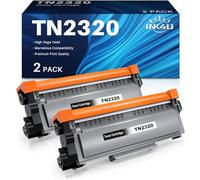 INK4U TN2320 TN-2320 Cartouche de Toner Remplacement pour Brother TN2310 TN-2310 pour DCP-L2520DW MFC-L2720DW MFC-L2700DW MFC-L2700DN DCP-L2560DW DCP-L2500D L2740DW (Noir, 2-Pack)