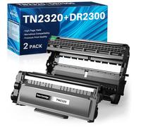 INK4U TN2320 Toner + DR2300 Tambour Compatible pour Brother DR-2300 Unité