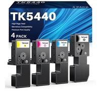 INK4U Toner TK5440 Compatible pour Kyocera ECOSYS MA2100cfx MA2100cwfx PA2100cwx PA2100cx MA2100cfx Imprimante 2800 Pages Noir 2400 Pages C M Y