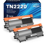 INK4U Toner TN2220 TN 2220 Compatible pour Brother TN2220 TN-2010 pour Brother MFC-7360N HL-2130 MFC-7460DN MFC-7860DW FAX-2840 FAX-2940 HL-2240 HL-2250DN HL-2135W DCP-7055 DCP-7055W (2 Noir)
