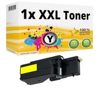 Inkadoo Cartouche de toner compatible avec Dell E525 E525W 593-BBLV MWR7R Jaune
