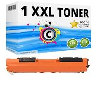 Inkadoo Cartouche de toner compatible avec HP CF351A 130A Laserjet Pro M170 M176n M177 fw