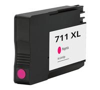 Inkadoo Cartouche d'encre compatible avec HP 711 DesignJet T120 T520 CZ131A Magenta