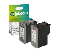 Inkadoo Cartouche d'encre Compatible pour Canon 2146B001 / CL-38 Schwatz/Bunt Pixma MX 310 Pixma IP 2500 Pixma MP 220 Pixma MP 190 Pixma MX 300