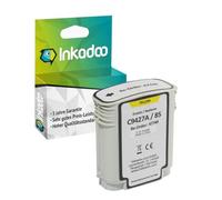 Inkadoo Cartouche d'encre compatible pour HP C9427A / 85 jaune DesignJet 30, 130 DE, 30 GP, 130 Series, cartouches d'encre, cartouches d'encre, cartouches d'encre